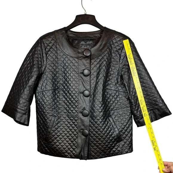 Terry Lewis Classic Luxuries Quilted Leather Jacket - Picture 5 of 7